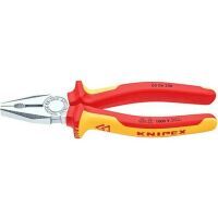 KNIPEX Kombizange 03 06 200 - Lineman's pliers - Steel - Plastic - Red/Orange - 20 cm - 326 g