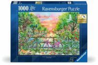 Ravensburger 12001089 Puzzle Verträumte Fahrräder in Amsterdam 1000 Teile