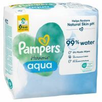 Pampers Feuchte Tücher Aqua 6x