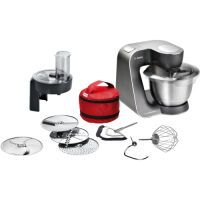 Bosch MUM59N26DE - 3.9 L - Stainless steel - Buttons - 4 discs - Stainless steel - 1000 W