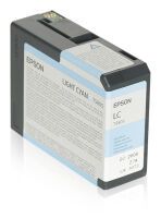 Epson Tintenpatrone light cyan T 580  80 ml              T 5805 Druckerpatronen