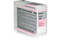 Epson Tintenpatrone vivid light magenta T 580 80 ml       T 580B Druckerpatronen