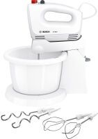 Bosch MFQ2600W - Hand mixer - White - Beat,Mixing,Stirring - Buttons - CE - VDE - Plastic