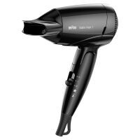 Braun BRHD130E HD 130 Satin Hair 1 Style+Go Haartrockner sw 1200W