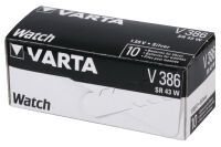 Varta UHRENBATTERIE 386        1,55V (386101111)