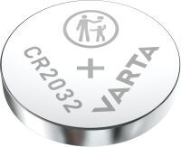 Varta KNOPFZELLE LITHIUM 3V   CR2032 (6032101401)