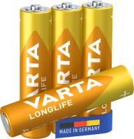 Varta MICRO  LONGLIFE AAA       1,5V (4103101414/4STK. BLI)