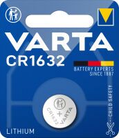 Varta KNOPFZELLE LITHIUM 3V   CR1632 (6632101401)