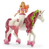 Schleich bayala            70593 Meerjungfrau-Feya auf Einhorn Schleich