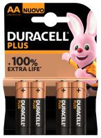 Duracell MIGNONZELLE 1,5V   PLUS (MN 1500/4STK LR6  AA)