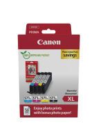 Canon CLI-571 XL BK/C/M/Y Photo Value Pack Druckerpatronen