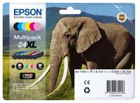 Epson 24XL Multipack - 6 pakker - XL - Original - Ink Cartridge