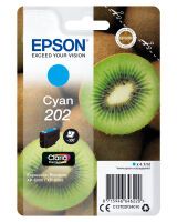 Epson Kiwi Singlepack Cyan 202 Claria Premium Ink - Standard Yield - 4.1 ml - 300 pages - 1 pc(s)