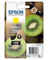 Epson Kiwi Singlepack Yellow 202 Claria Premium Ink - Standard Yield - Pigment-based ink - 4.1 ml - 300 pages - 1 pc(s)