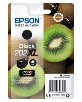 Epson Kiwi Singlepack Black 202XL Claria Premium Ink - High (XL) Yield - Pigment-based ink - 13.8 ml - 550 pages - 1 pc(s)