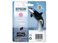 Epson Tintenpatrone vivid light magenta T 7606 N Druckerpatronen