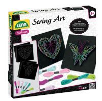 LENA® String Art Schmetterling & Herz