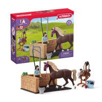 schleich® Horse Club 42438 Waschplatz mit Emily & Luna