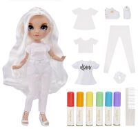 MGA Entertainment Rainbow High Color & Create Fashion Doll- Blue Eyes