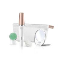 Braun FaceSpa 851V - Gold - White - Dit apparaat is niet geschikt voor gebruik door kinderen of personen met beperkte fysieke,... - 1.5 V - AA - 321 g - Box