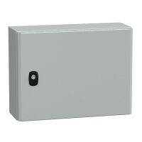 APC NSYS3D3415P - Wall mounted rack - Gray - Galvanized steel,Steel - Closed - IP66 - UL GL LR BV DNV CUL RoHS REACh