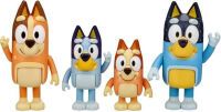 mooseToys BLUEY Figuren 4er pack - Familie