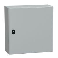 APC NSYS3D5520P - Wall mounted rack - Key lock - Grey