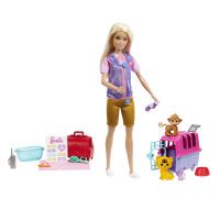 Mattel Barbie NEW Animal Rescue & Recover Playset