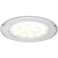 PAULMANN 999.20 - Recessed lighting spot - LED - 2.5 W - 3000 K - 225 lm - Chrome