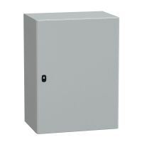 Schneider Electric NSYS3D8640P - Wall mounted rack - Gray - Steel - IP66 - IEC 62208 - 600 mm