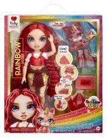 MGA Entertainment Classic Rainbow Fashion Doll- Ruby (red)