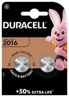 Duracell BATTERIE FOTO    3 V   LITHIUM (CR 2016 B2      2STK)