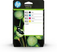 HP 953 - Original - Pigment-based ink - Black - Cyan - Magenta - Yellow - HP - Combo pack - OfficeJet Pro 7740 - 8710 - 8720 - 8725 - 8730 - 8740 HP OfficeJet Pro 8210 Printer - HP OfficeJet Pro...