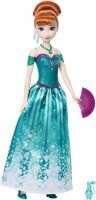 Mattel Disney Die Eiskönigin Spin & Reveal Anna-Modepuppe und Accessoires mit 11 Überraschungen aus 