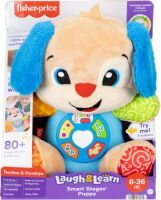 Mattel Fisher-Price Lernspaß Smart Stages Plüsch-Hündchen für Babys, musikalisches Lernspielzeug, me