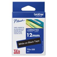 Brother TZe-335 - White on black - TZe - 1.2 cm - 8 m - 1.2 cm