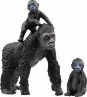 Schleich Wild Life         42601 Flachland Gorilla Familie Schleich