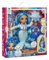 MGA Entertainment Rainbow High Winter Wonderland Doll- Blue