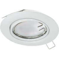 Eglo Leuchten LED-Deckeneinbaustrahler GU10 5W 400lm rund weiss