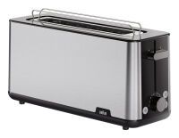 Braun Langschlitz-Toaster "PurShine" HT 1610 BK