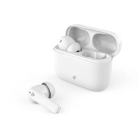 Nedis Vollständig drahtlose Kopfhörer / ENC (Environmental Noise Cancelling) / Bluetooth® / max. Batteriespielzeit: 24 Std / Berührungssteuerung / Ladegehäuse / Kabelloses Ladegehäuse / Eingebautes Mikro / Stimmkontrolle / Rauschunterdrückung / IPX4 