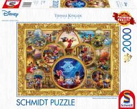 Schmidt SSP Puzzle Disney, Mickey & Minnie, Drea  57371 / 2000 Teile