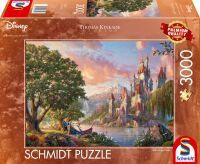 Schmidt Spiele 57372 Disney, Belle's Magical World (AT), Thomas Kinkade Puzzle 1.000 Teile - DISNEY