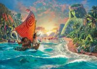 Schmidt Spiele Puzzle 1000  Teile  Kinkade Disney Vaiana Mona