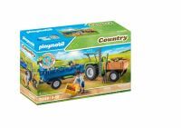 PLAYMOBIL Playm. Traktor mit Hänger 71249