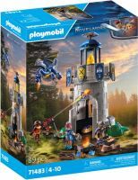 PLAYMOBIL 71483 Ritterturm mit Schmied und Drache