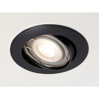 Molto Luce HV-EINBAUSPOT SCHW. GU10 DA:68 (8-686HV ALU SCHWARZ)