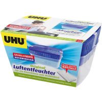 UHU Luftentfeuchter Original, Bekämpft Feuchtigkeit und Schimmel in Wohnräumen, 1000 g 