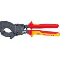 KNIPEX 95 36 250 - Hand wire/cable cutter - Red/Yellow - Steel - Black - 25 cm - 165 mm