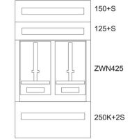 Eaton UNTERPUTZ-ZÄHLERVERTEILER K (BP-U-3S-KN-600/10-2Z)